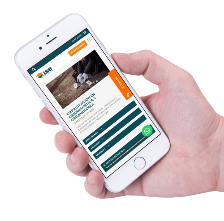 ise cursos en celular